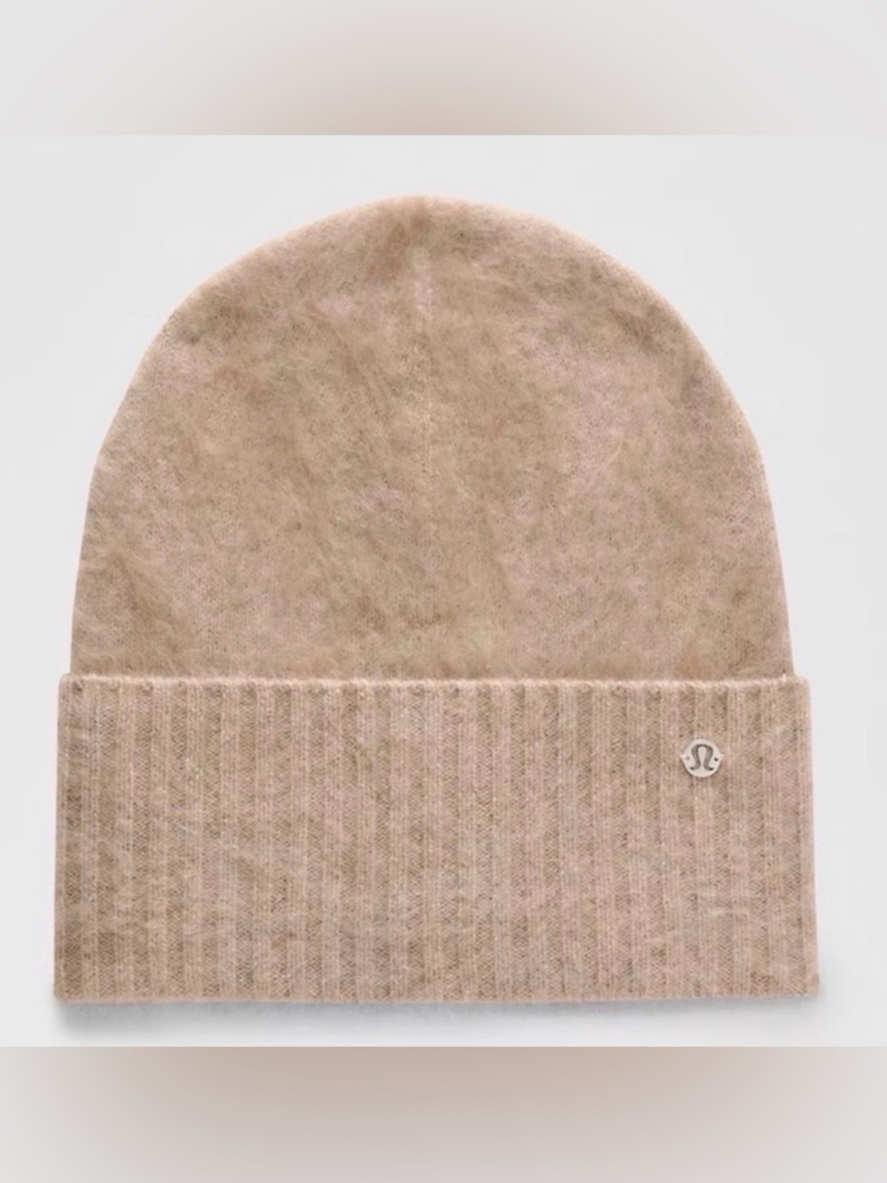 🆕 LULULEMON Fuzzy Cashmere Beanie Heathered Nutmeg NWT